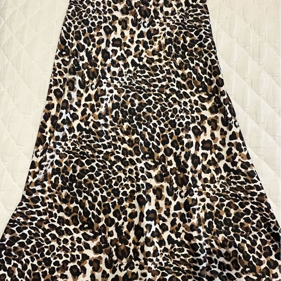 Express animal print size small slip skirt - Picture 1 of 4